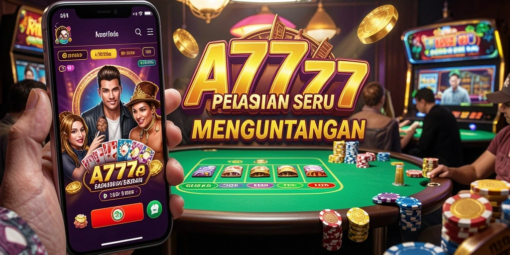 Tampilan gameplay A7777 yang menarik dan interaktif.