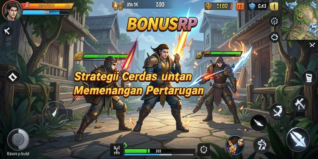 Tangkapan layar yang memperlihatkan aksi gameplay <strong>BONUSRP</strong> dengan strategi yang menegangkan.