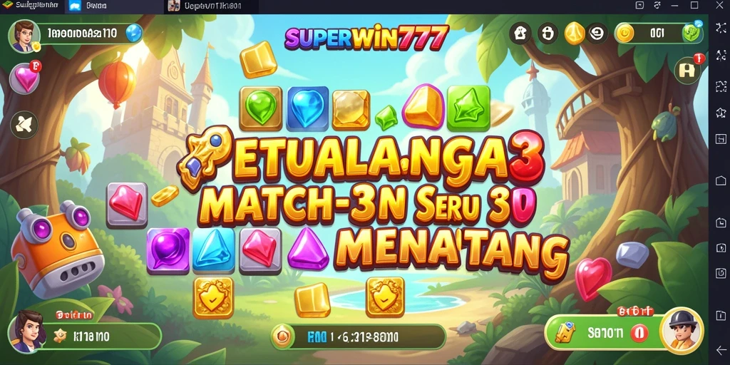 Tampilan menarik dari gameplay SUPERWIN777 yang menantang.