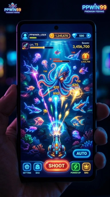 Tampilan utama aplikasi ppwin99 dengan berbagai pilihan aplikasi.